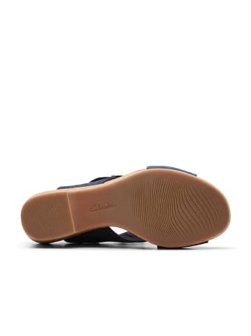 Clarks Leren haksandalen "Giselle Dove" donkerblauw