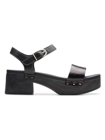 Clarks Leren haksandalen "Sivanne Bay" zwart