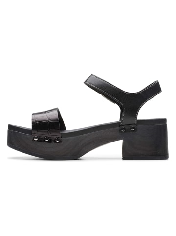 Clarks Leren haksandalen "Sivanne Bay" zwart