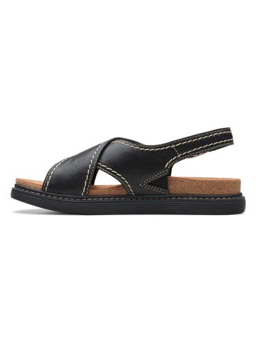 Clarks Leren sandalen "Arwell Sling" zwart