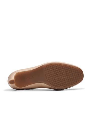 Clarks Leder-Pumps "Pavona" in Beige