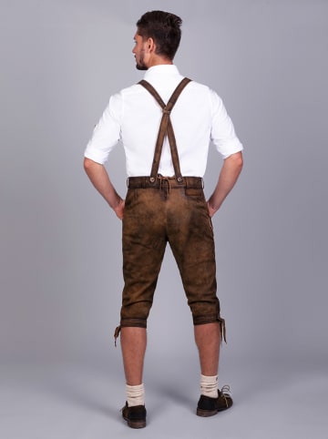 Edelnice Lederhose "Jan" in Braun