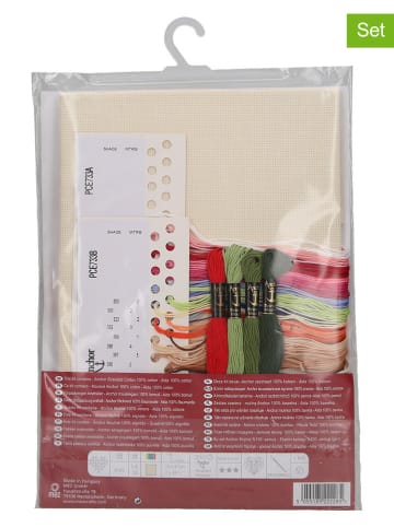 Anchor Stick-Set "Spray of Anemones" in Bunt