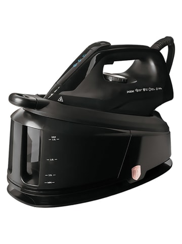 Berlinger Haus Stoomstrijkijzerstation zwart/roségoudkleurig