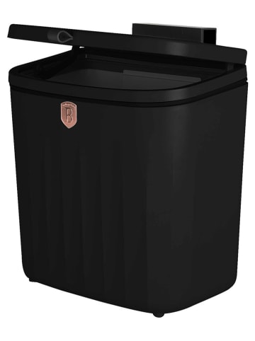 Berlinger Haus Mülleimer in Schwarz/ Roségold - 7 l