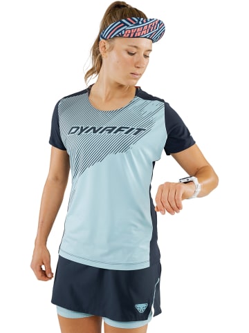 DYNAFIT Trailrunningvisier "Graphic" in Hellblau/ Pink