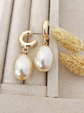 Luja Bijoux Vergold. Ohrstecker mit Perlen