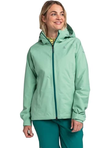 Schöffel Regenjacke "Easy" in Türkis