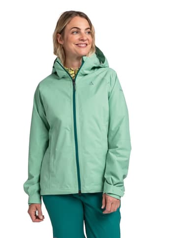 Schöffel Regenjacke "Easy XT" in Türkis