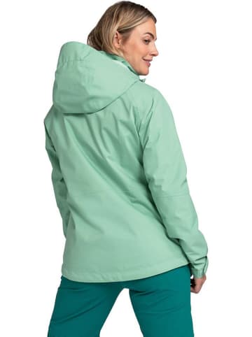 Schöffel Regenjacke "Easy" in Türkis