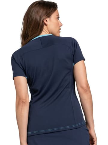 Schöffel Funktionsshirt "Solvorn 1" in Blau/ Dunkelblau