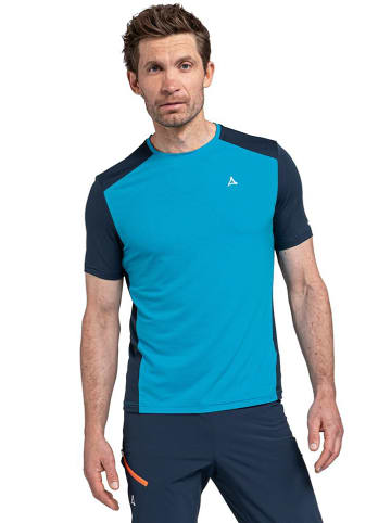 Schöffel Koszulka funkcyjna "Solvorn" w kolorze niebieskim