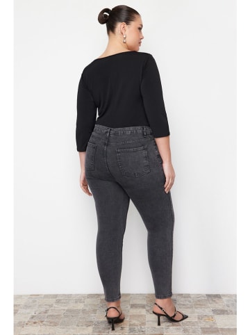 trendyol Spijkerbroek - skinny fit - Anthrazit