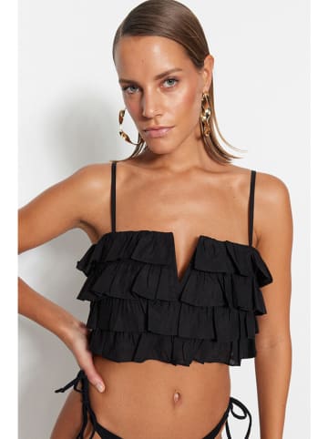 trendyol Top in Schwarz