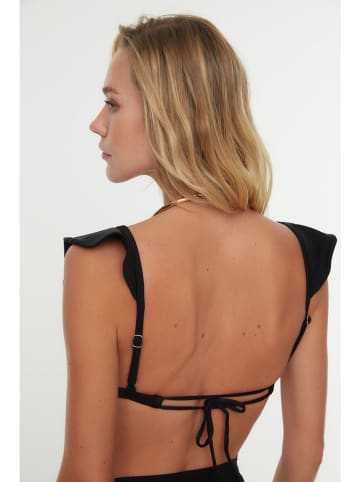 trendyol Biustonosz bikini w kolorze czarnym