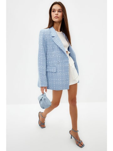 trendyol Blazer in Hellblau