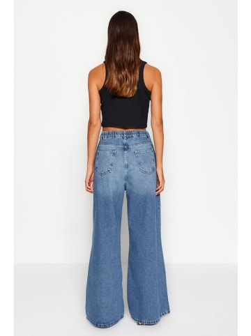trendyol Spijkerbroek - comfort fit - blauw