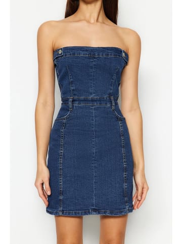 trendyol Jeanskleid in Dunkelblau