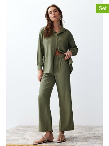 trendyol 2tlg. Outfit in Khaki