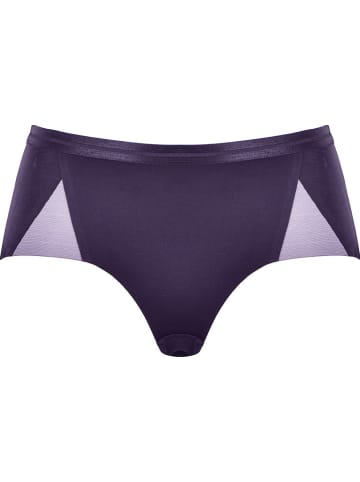 Naturana Pełne figi high waist w kolorze fioletowym