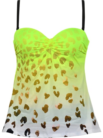 Naturana Tankini in Neongelb/ Schwarz