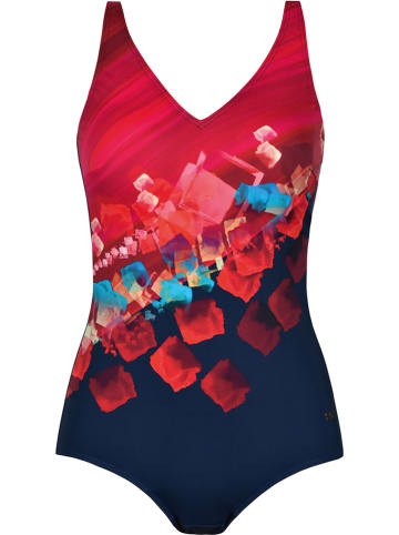 Naturana Badpak donkerblauw/rood