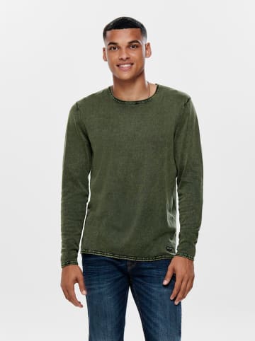 ONLY & SONS Trui kaki