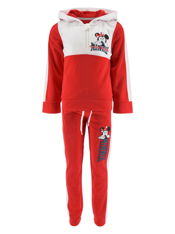 Disney Minnie Mouse 2-delige outfit "Minnie" rood/wit