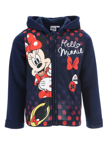 Disney Minnie Mouse Bluza "Minnie" w kolorze granatowym ze wzorem