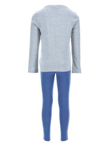Disney Minnie Mouse 2tlg. Outfit "Minnie" in Grau/ Blau