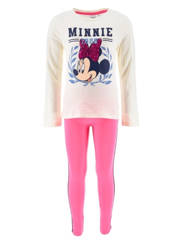 Disney Minnie Mouse 2-częściowy zestaw "Minnie" w kolorze biało-różowym