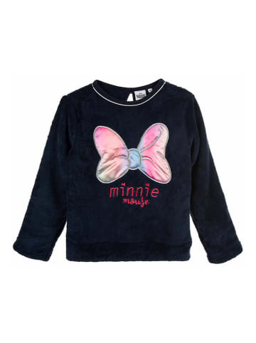 Disney Minnie Mouse Bluza polarowa "Minnie" w kolorze czarno-różowym