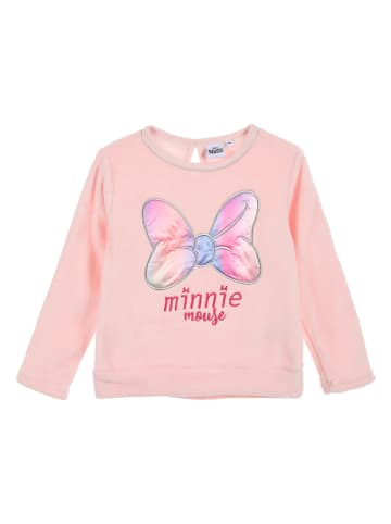 Disney Minnie Mouse Bluza polarowa "Minnie" w kolorze jasnoróżowym