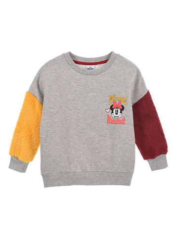 Disney Minnie Mouse Sweatshirt "Minnie" grijs/oranje/rood