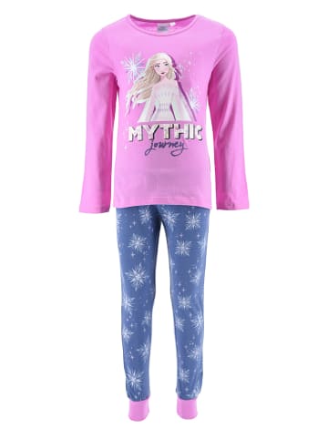Disney Frozen Pyjama "Frozen" in Lila/ Blau