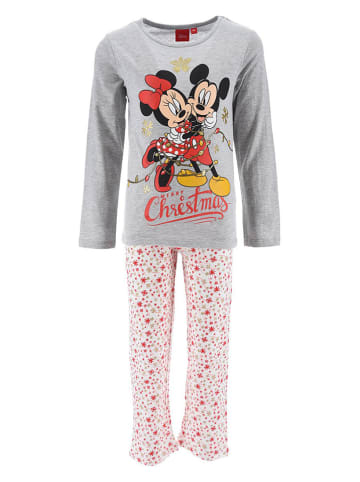 Disney Minnie Mouse Pyjama "Minnie" grijs/wit/rood