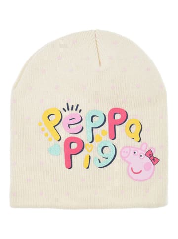Peppa Pig Mütze "Peppa Pig" in Creme/ Bunt