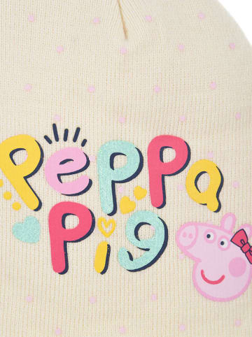 Peppa Pig Muts "Peppa Pig" crème/meerkleurig