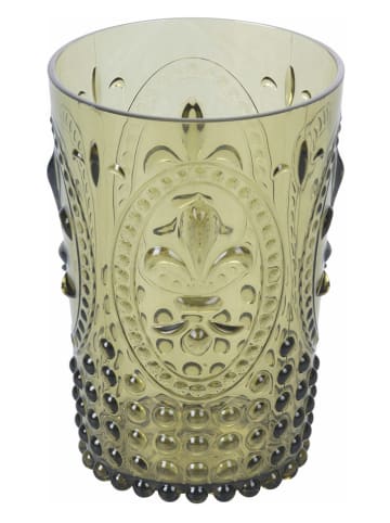 Villa d´Este Szklanki (6 szt.) "Fashion" w kolorze zielono-pomarańczowym - 400 ml