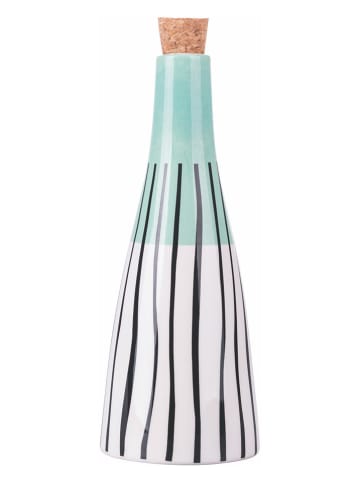 Villa d´Este Ölspender "Venice" in Weiß/ Schwarz/ Türkis - 532 ml