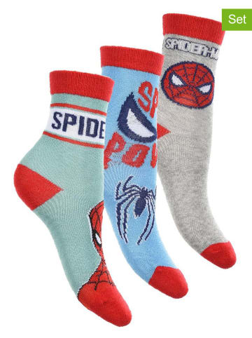 Spiderman Skarpety (3 pary) "Spider-Man" ze wzorem