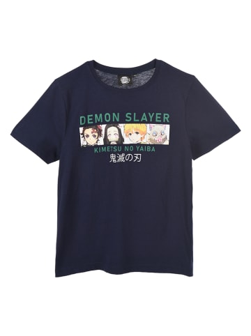 DEMON Shirt "Demon Slayer" in Dunkelblau