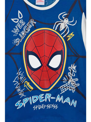 Spiderman Koszulka "Spider-Man" w kolorze niebiesko-biało-czerwonym