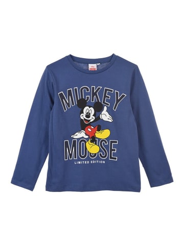 Disney Mickey Mouse Koszulka "Mickey" w kolorze granatowym