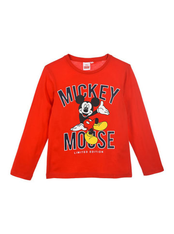 Disney Mickey Mouse Koszulka "Mickey" w kolorze czerwonym