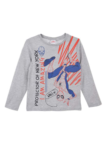 Spiderman Longsleeve "Spiderman" in Grau