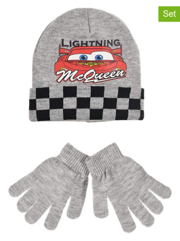 Cars 2tlg. Winteraccessoires-Set "Cars" in Grau