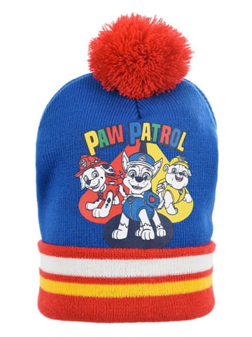 Paw Patrol Bommelmütze "Paw Patrol" in Rot/ Blau