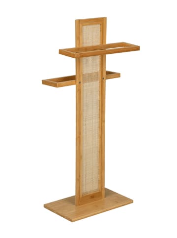 Wenko Uchwyt w kolorze jasnobrązowym na ręczniki - 37 x 88 x 22 cm