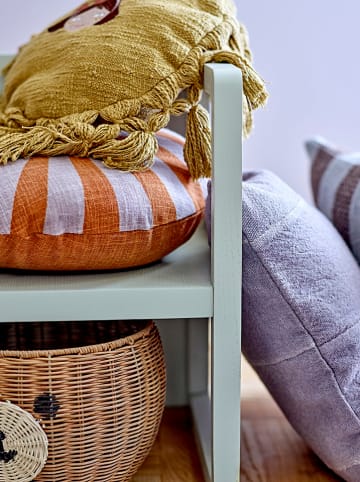 Bloomingville mini Poduszka "Elinna" w kolorze żółtym